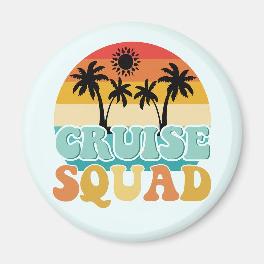 Cruise Squad Magneet (Voorkant)