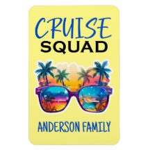 Cruise Squad Matching Groep Familie Magneten