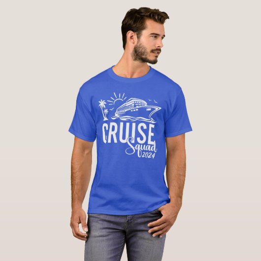 Cruise Squad Matching Group Cruise Shirten T-shirt (Voorkant volledig)