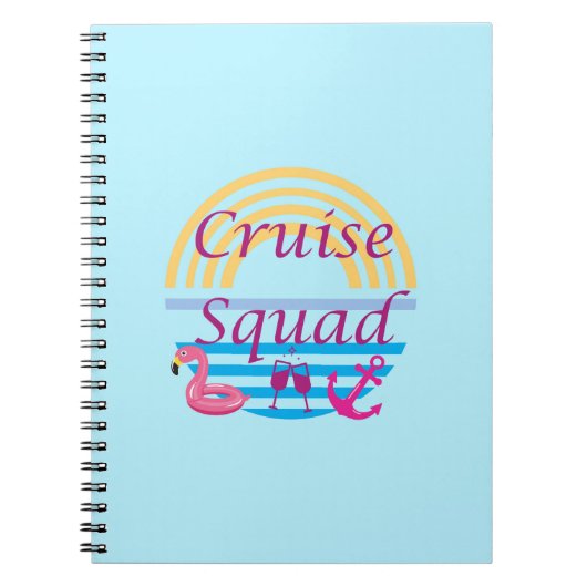 Cruise Squad Notitieboek (Voorkant)