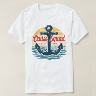 Cruise Squad – Overhemd voor bij vakantie met het  T-shirt