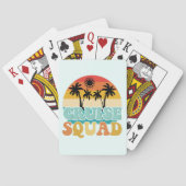 Cruise Squad Pokerkaarten (Achterkant)