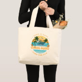 Cruise Squad Retro Cruise Grote Tote Bag (Voorkant (product))