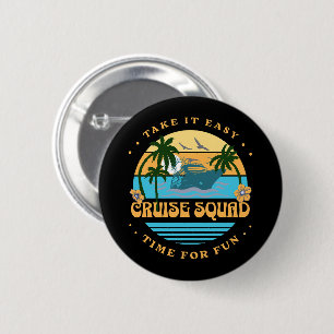 Cruise Squad Retro Cruise Ronde Button 5,7 Cm