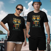 Cruise Squad Retro Making Memories Family Group T-shirt