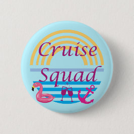 Cruise Squad Ronde Button 5,7 Cm