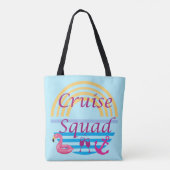 Cruise Squad Tote Bag (Achterkant)