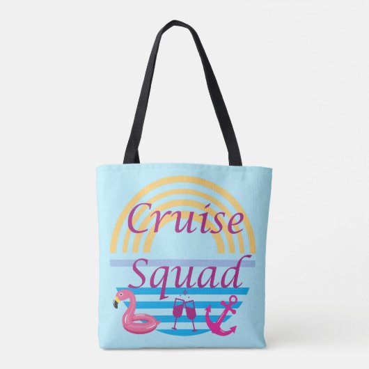 Cruise Squad Tote Bag (Achterkant)