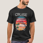 Cruise Squad with Coconut tree T-shirt (Voorkant)