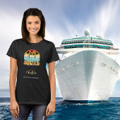 Cruise squad zwarte monogram t-shirt