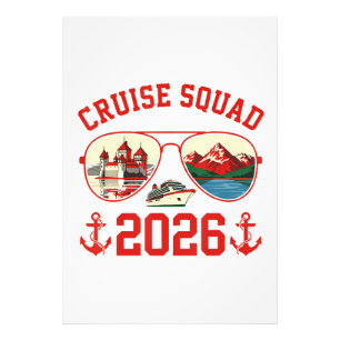 Cruise Squad Zwitserland Vakantietrip 2026 Foto Afdruk