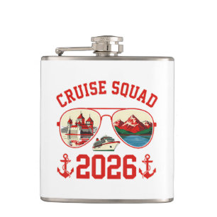 Cruise Squad Zwitserland Vakantietrip 2026 Heupfles