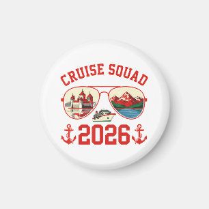 Cruise Squad Zwitserland Vakantietrip 2026 Magneet