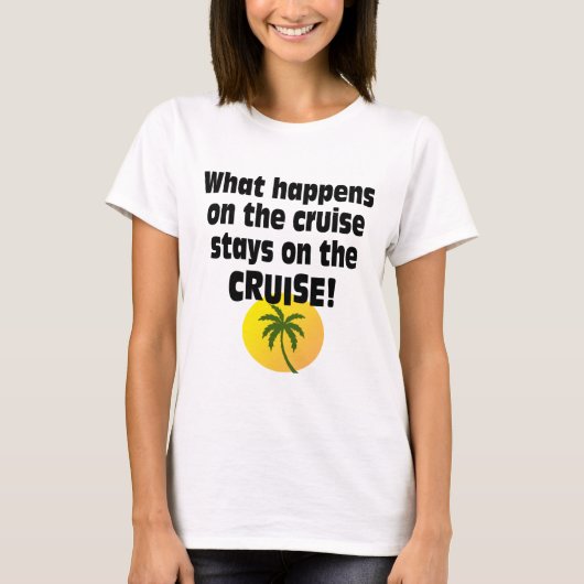 cruise t-shirt (Voorkant)