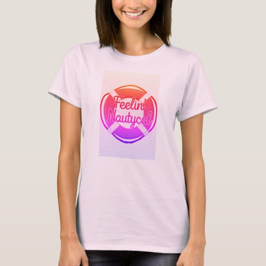 Cruise T-shirt "Voel me ondeugend" (Voorkant)
