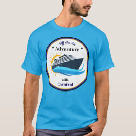Cruise T.Shirt voor Carnival Adventure Cruise T-shirt
