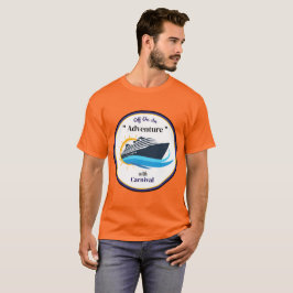 Cruise T.Shirt voor Carnival Adventure Cruise T-shirt