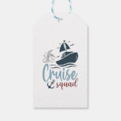 Cruise Team Cadeaulabel (Achterkant)