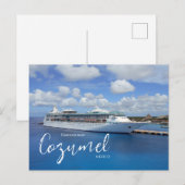 Cruise thema Cozumel Mexico Briefkaart (Voorkant / Achterkant)
