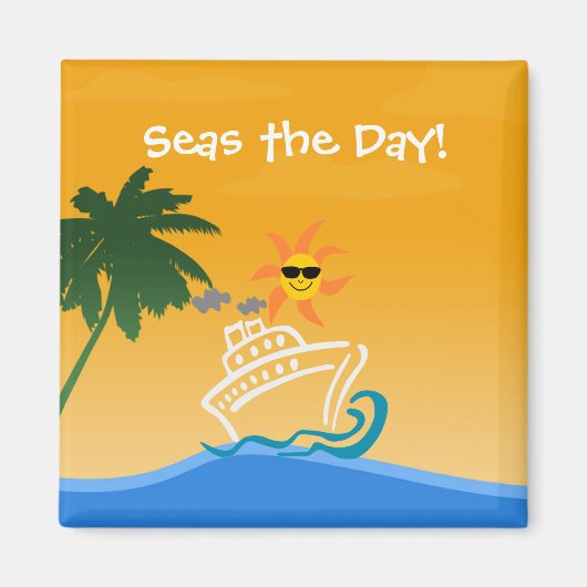 Cruise thema magneet (Voorkant)