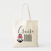 Cruise Tribe Girl's Trip Bachelorette Vacation Tote Bag (Voorkant)