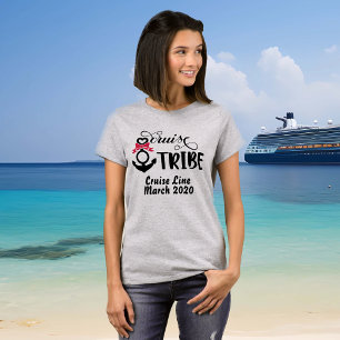 Cruise Tribe Meisjesreis Weekend Bachelorette T-shirt