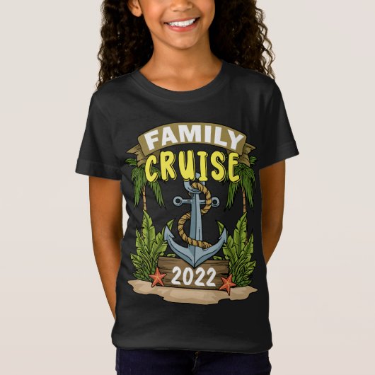 Cruise Trip 2022 Gift Cruise Squad Family Cruise T-shirt (Voorkant)