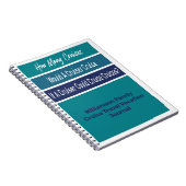 Cruise Trip Adventure Family Personal Journal Notitieboek (Rechterzijde)