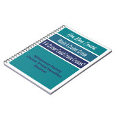 Cruise Trip Adventure Family Personal Journal Notitieboek (Linkerzijde)