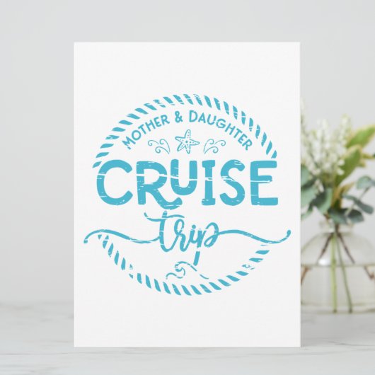 Cruise Trip Moeder Daughter (Staand voorkant)