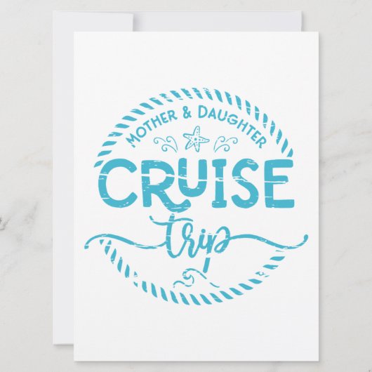 Cruise Trip Moeder Daughter (Achterkant)