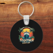 Cruise Vacation Bringing In The New Year Together  Sleutelhanger (Voorkant)