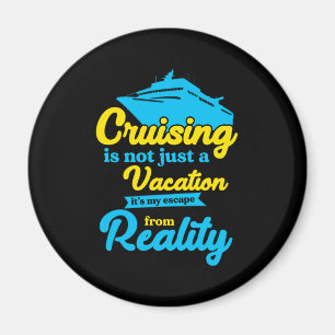 Cruise Vacation Cruise Shiliday Gift Magneet