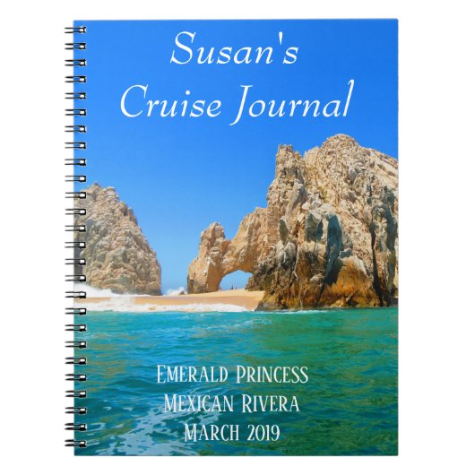 Cruise Vacation Journal Notitieboek Mexico Beach (Voorkant)