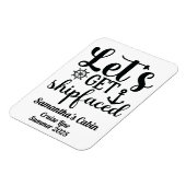 Cruise Vacation Shipface Funny Magneet (Linkerzijde)