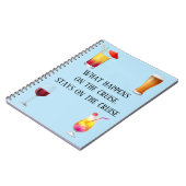 Cruise Vakantie Journaal Funny Notitieboek Cocktai (Linkerzijde)