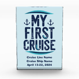 Cruise vakantie mijn eerste cruise op maat fotoblokken