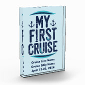 Cruise vakantie mijn eerste cruise op maat fotoblokken (Links)