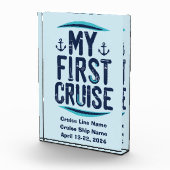 Cruise vakantie mijn eerste cruise op maat fotoblokken (Rechts)