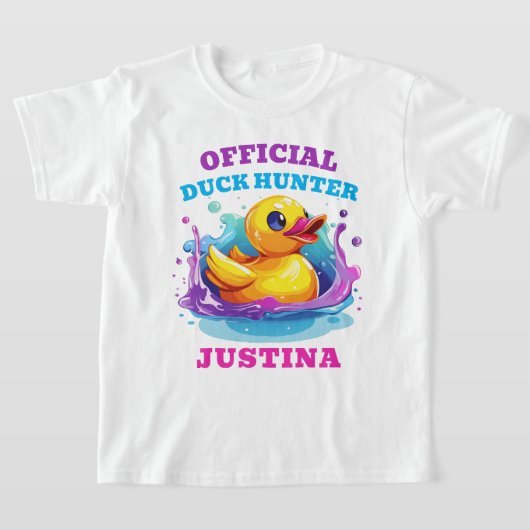 Cruise Vakantie Officiële Duck Hunter T-shirt Kind (Laagn)