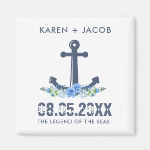 Cruise van Anchor sparen de Datum   Favor Magnets Magneet