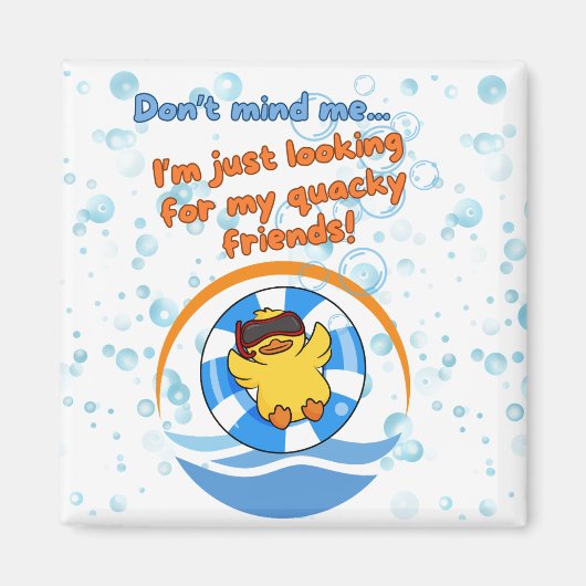 Cruise Varen voor Cruise Eenden Magneet (Voorkant)