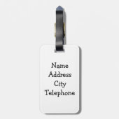 Cruise Varen voor Eenden Bagagelabel (Achterkant verticaal)