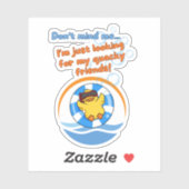 Cruise Varen voor Eenden Sticker (Vel)