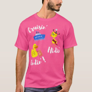 Cruise Verstoppertje Zoeken Rubber Eenden Paspoort T-shirt