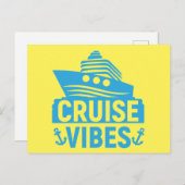 Cruise Vibes Briefkaart (Voorkant / Achterkant)