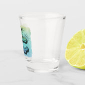 Cruise vibes, Vakantie Keepsake Shot Glas (Rechts)