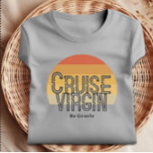 Cruise Virgin Retro Zonsondergang T-shirt