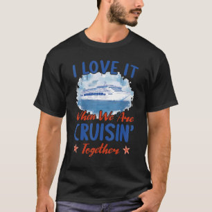 Cruise voor mannen: kruisvaarder t-shirt