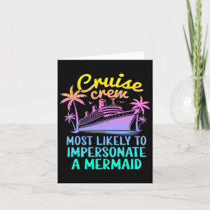 Cruise waarschijnlijk imiteren Mermaid Family CR Kaart